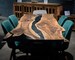 Custom River Table Epoxy Resin Coffee Table, Live Edge Epoxy River Table, Dining Room Wood Furniture, Walnut Slab Dining Table, Side Table 