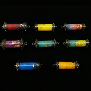 Rare Thai Buddhist Tri-colour Wax with Gold Leaf Amulet (Blessed) - For Love, Charm, Attraction, Wealth.