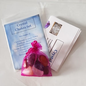 Kristalle Chakra Set