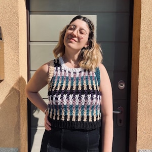 PDF Riscas Vest Crochet Pattern - Etsy