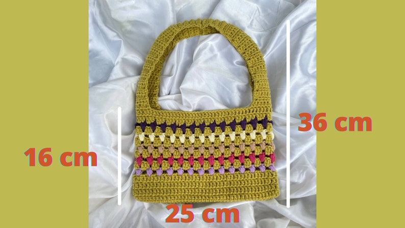 PDF Elena bag crochet pattern image 10