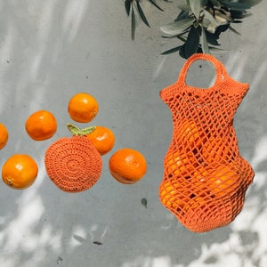 PDF Fruity foldable bag crochet pattern