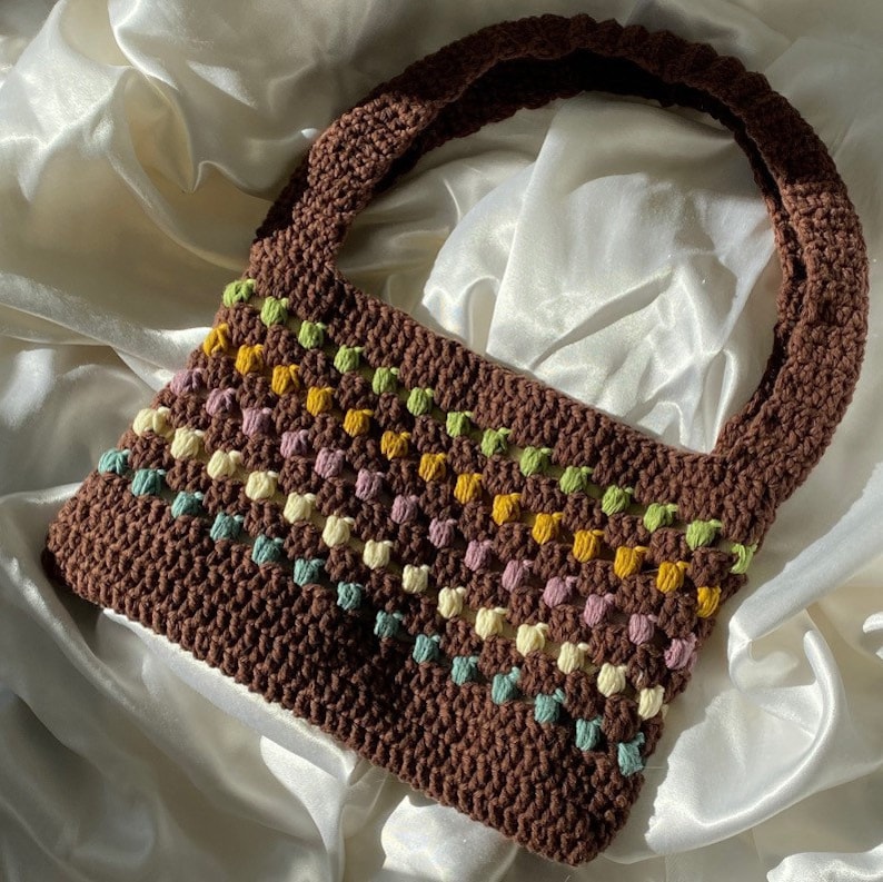 PDF Elena bag crochet pattern image 1