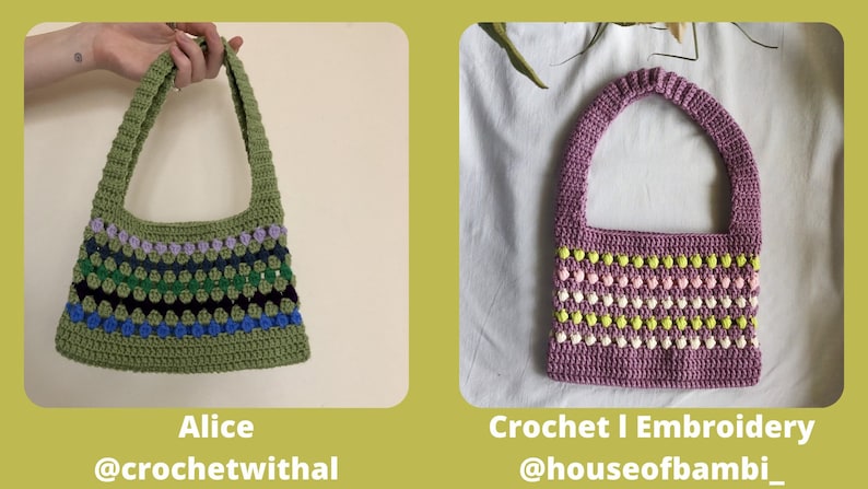 PDF Elena bag crochet pattern image 7