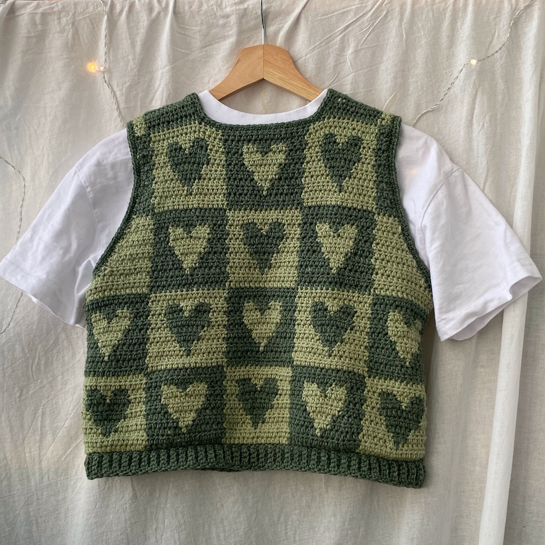 ★RONRON★[SET] HEART CROCHET PATTERN FLEECE VEST & SHORTS SET] HEART CROCHET PATTERN FLEECE VEST & SHORTS - RONRON 론론