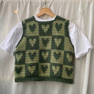 PDF Crochet pattern Lover’s vest