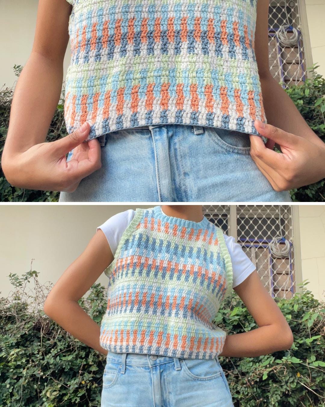 PDF Riscas Vest Crochet Pattern - Etsy