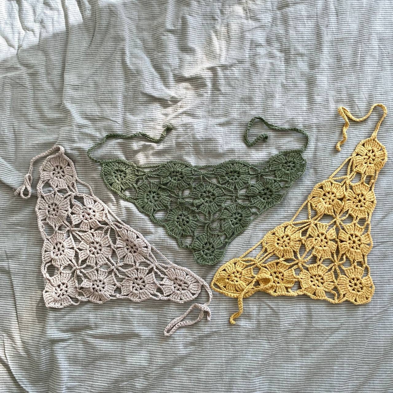 PDF Wildflower Bandana Crochet Pattern - Etsy