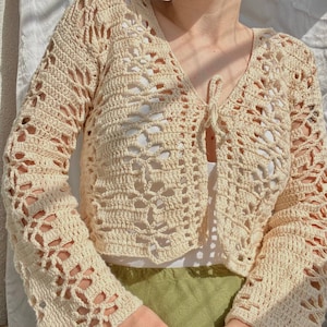 PDF Florence cardigan (vest) crochet pattern