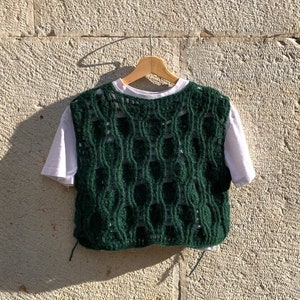 PDF Lavender haze vest crochet pattern