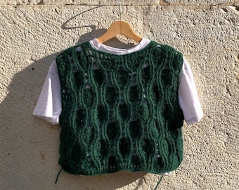 PDF Lavender haze vest crochet pattern