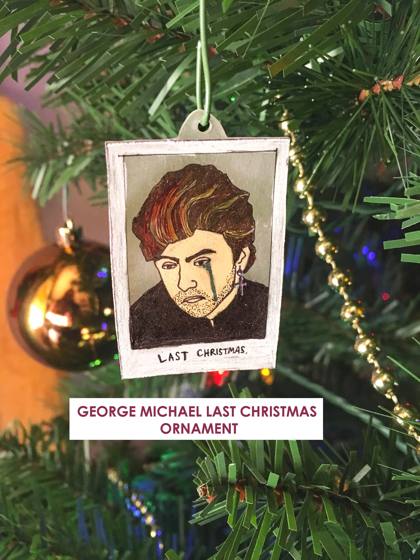 Michael Last Christmas Ornament Etsy