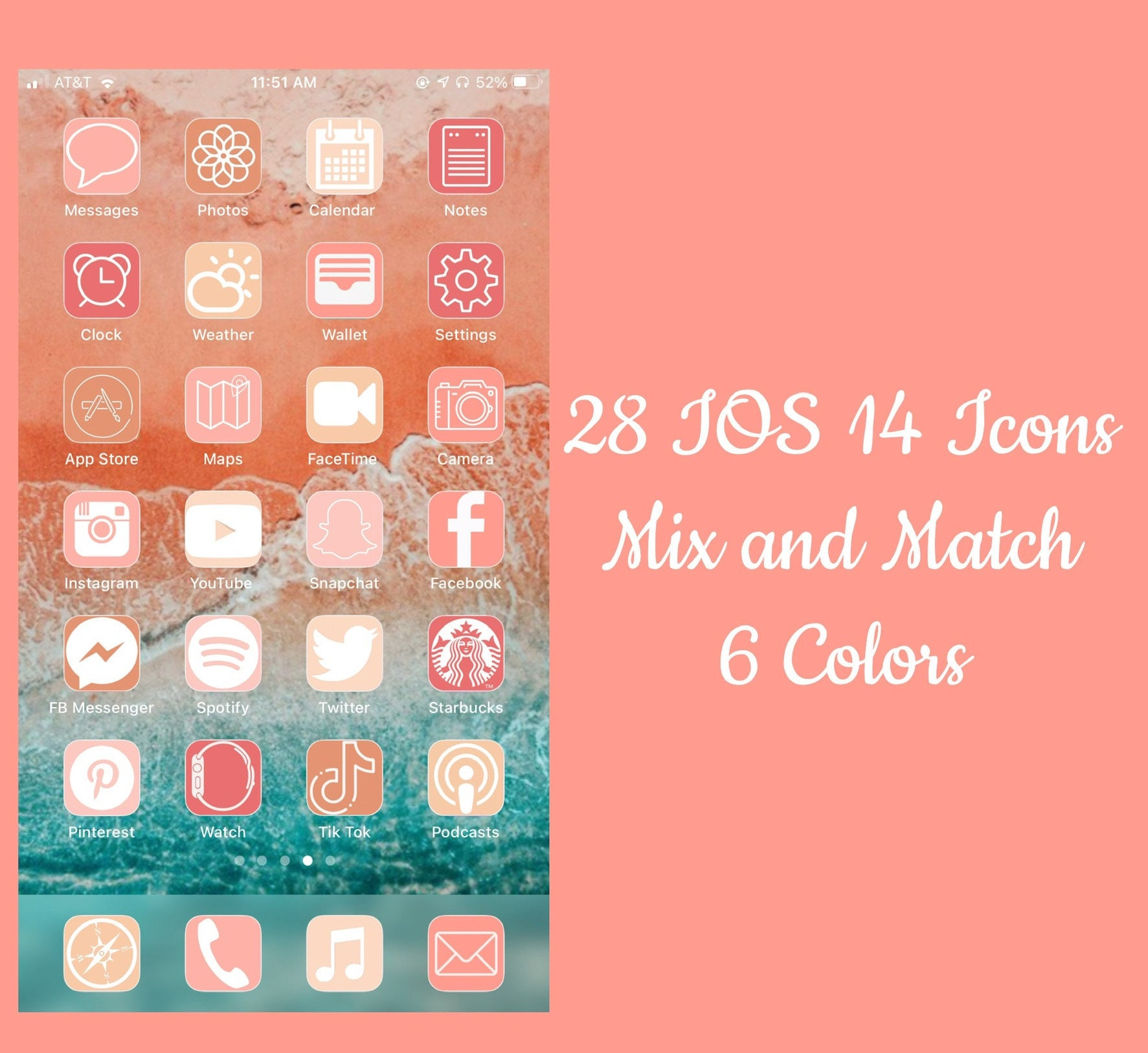 IOS 14 Icons Widget Smith Widget Designs Etsy