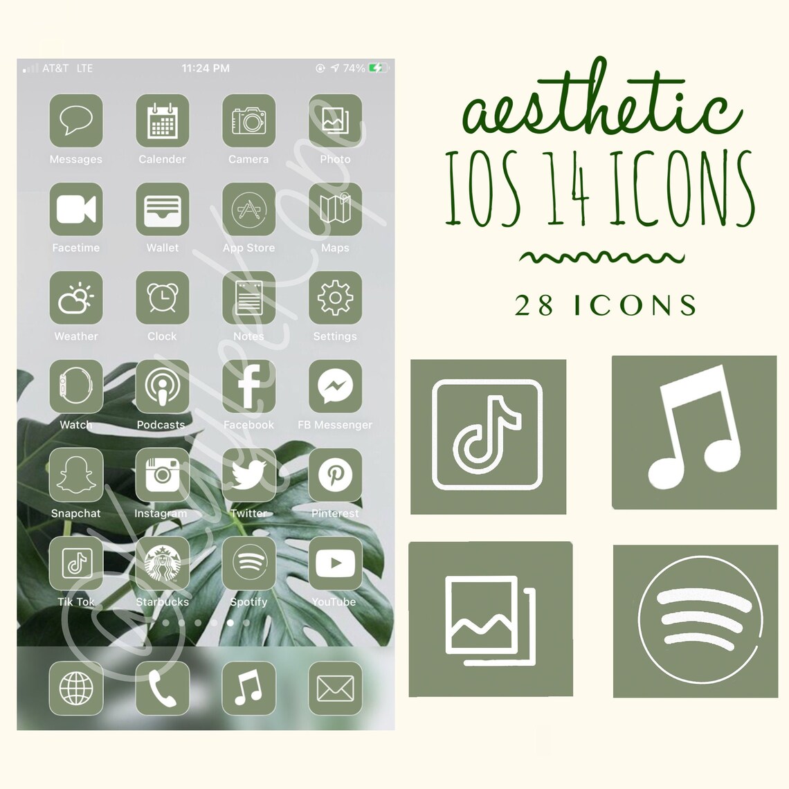 IOS 14 Icons Widget Smith Widget Designs Etsy