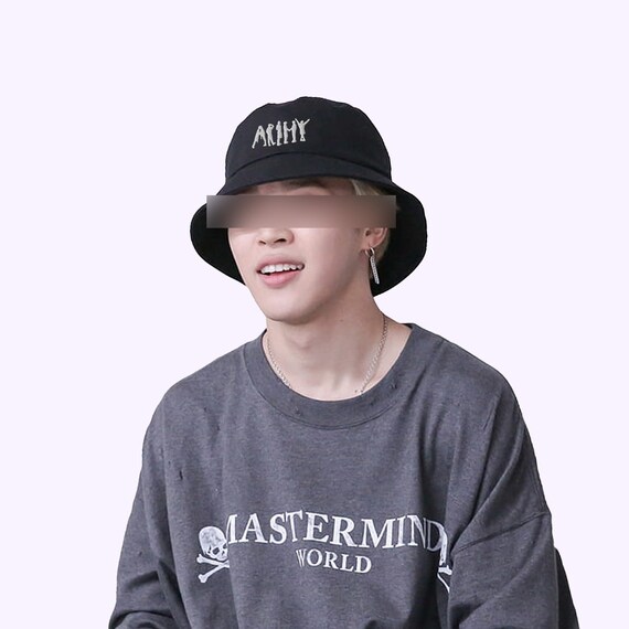 BTS ARMY Pose Embroidered Bucket Hat 