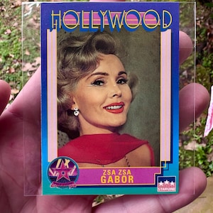 Hollywood-ruilkaarten- Starline Hollywood Walk of Fame- ruilkaarten- vintage beroemdheden- vintage ruilkaarten