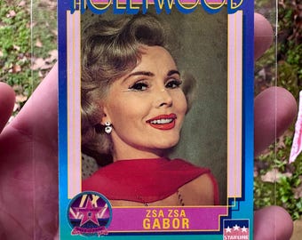 Hollywood Trading Cards- Starline Hollywood Walk of Fame- Trading Cards- Vintage Celebrities- Vintage Trading Cards