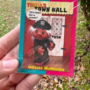 Cartas colecionáveis de Trolls - Cartas colecionáveis vintage - Cartas colecionáveis de filmes
