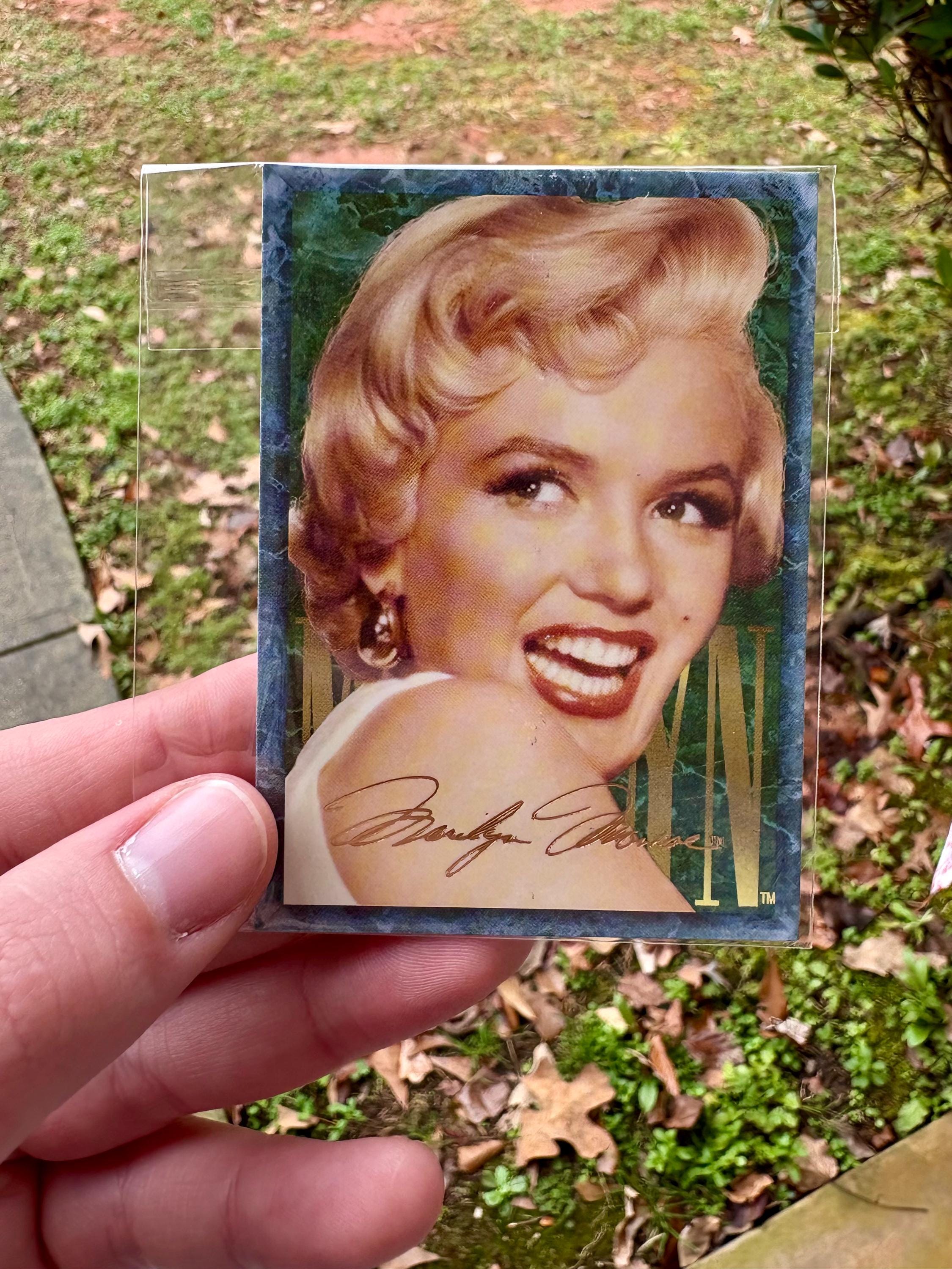 Marilyn Monroe Trading Cards- Vintage Trading Cards- Motion Picture Trading Cards