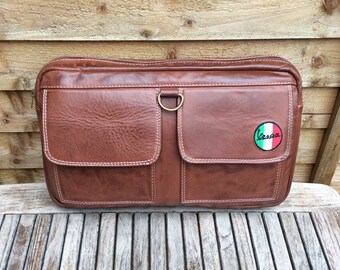 baseball glove leather purse