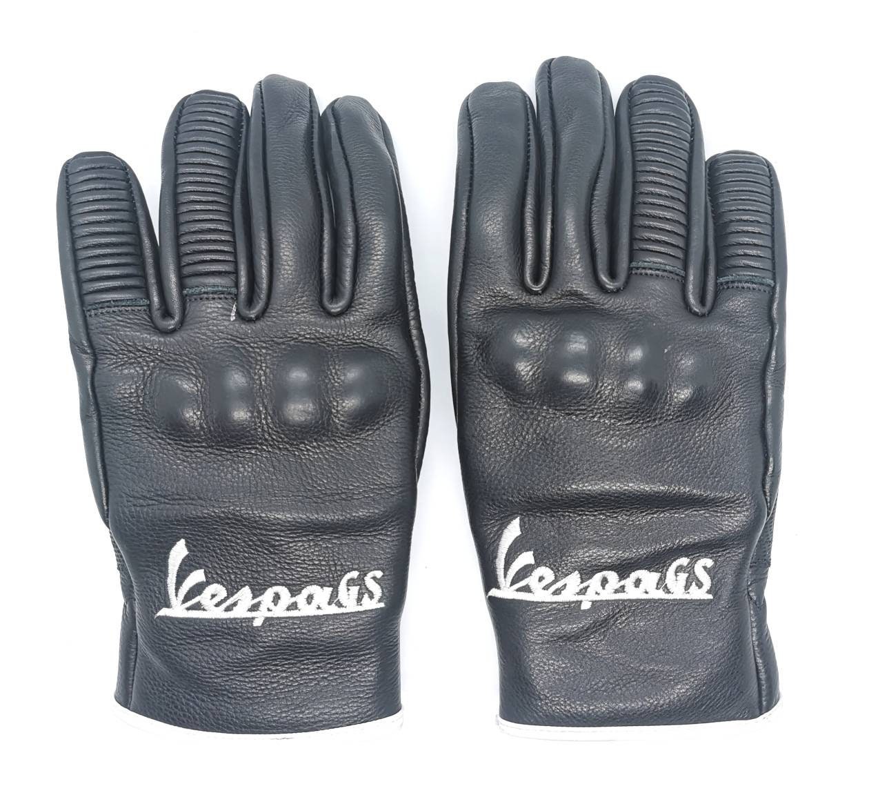 Vespa GS Scooter Gloves Italian Leather Mods Embroidered Hand Etsy