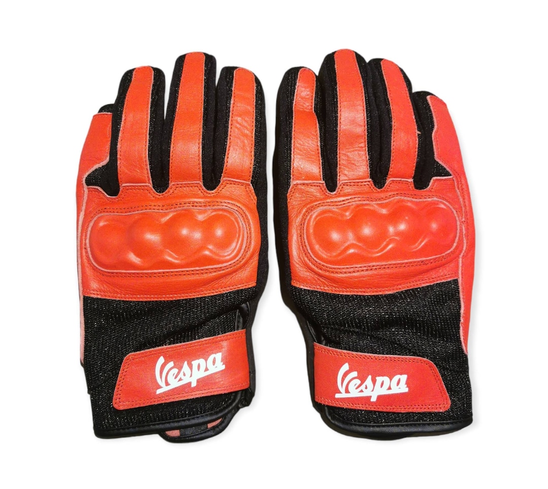 Vespa Leather Scooter Gloves Italian,piaggio, Vespa Gloves, Scooter