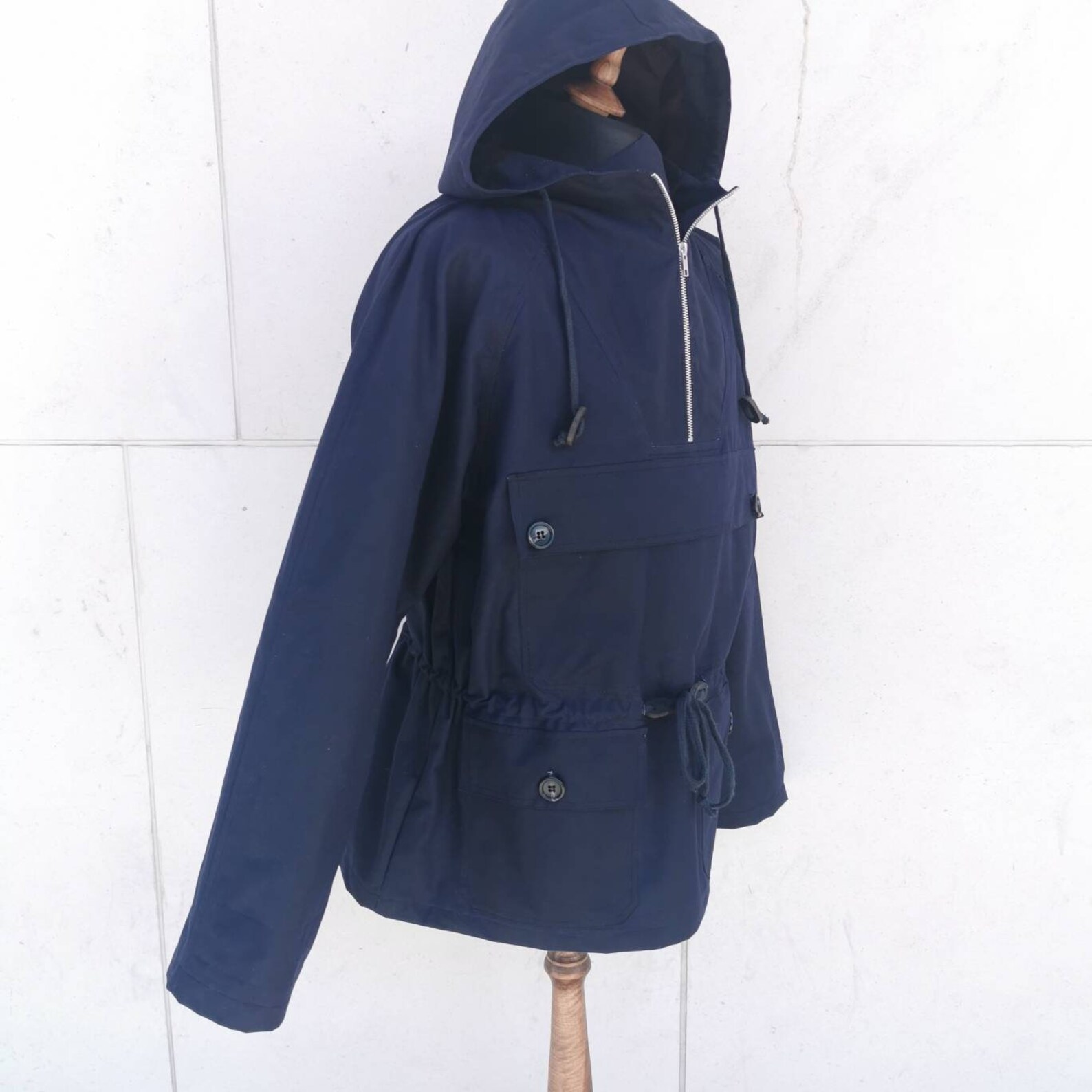 Rally Wax Cotton Scooter Smock Made in Italy Waterproof Jacket Etsy