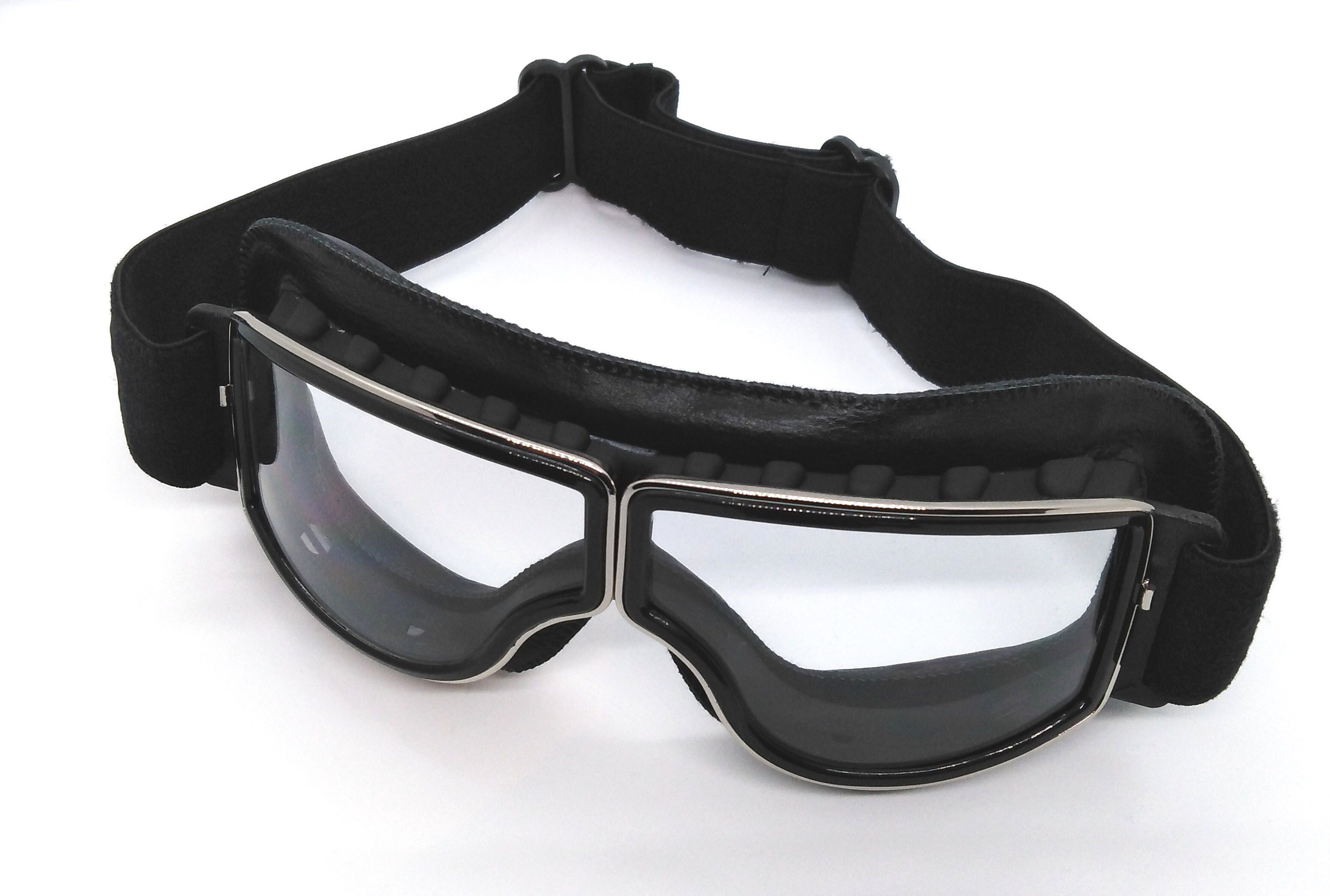 Vespa Goggles: Essential Riding Accessories Retro Aviator Style Scooter Goggles Leather Vespa Lambretta | Etsy