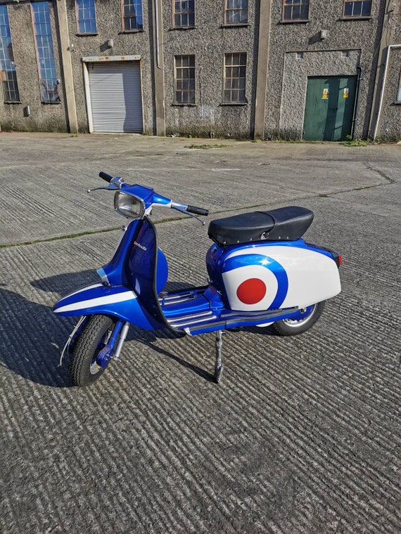 Lambretta Gp 150 Innocenti Classic Scooter Mod Target Etsy