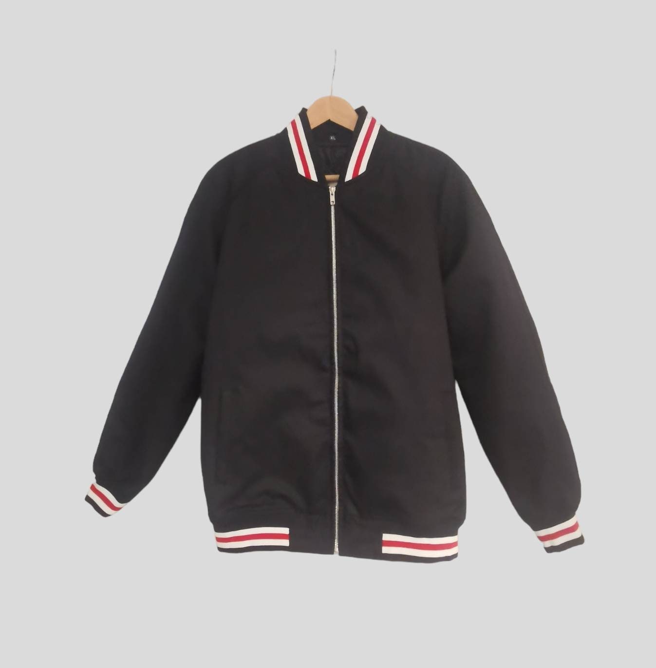 Justintoscooters Jet Black Monkey Jacket Mod Retro Jacket