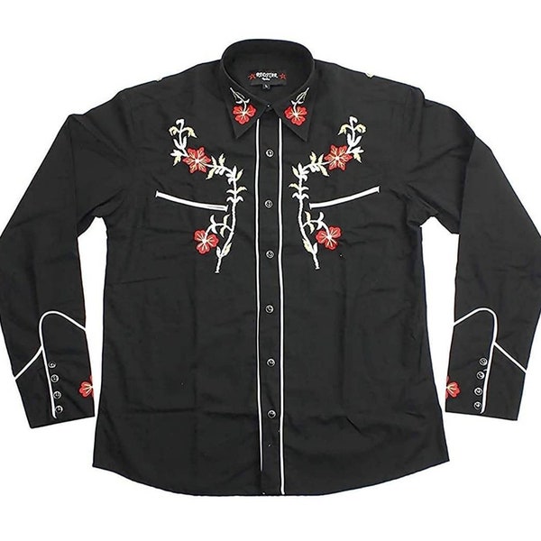 Mens Cowboy Western Shirts Etsy UK