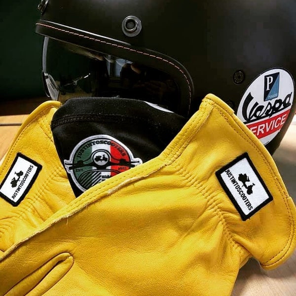 Leather Scooter Gloves