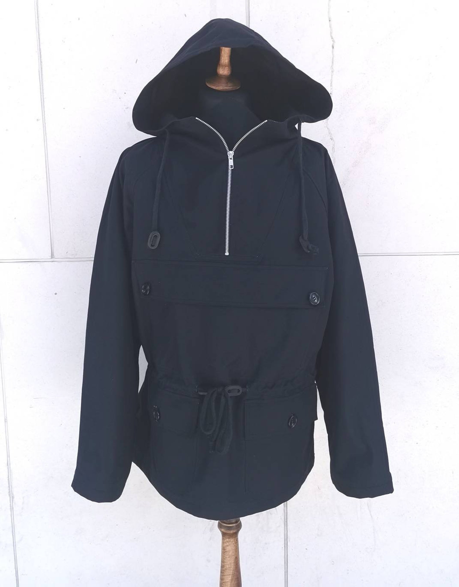 Rally Wax Cotton Scooter Smock Made in Italy Waterproof Jacket Etsy