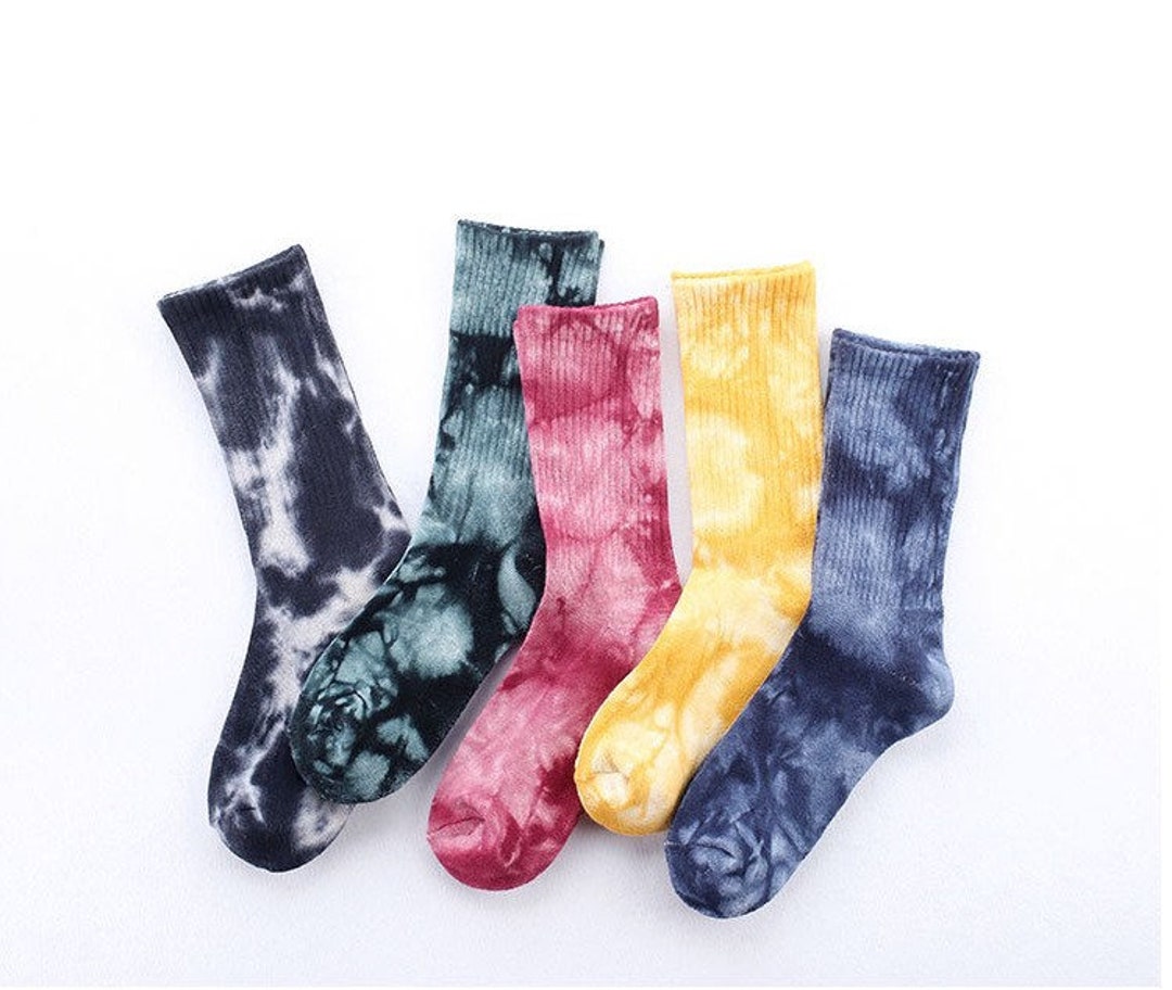 Miss Junes Dye Sockscreative Colorful Cool Patterned - Etsy