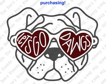 Msu Bulldogs Art Etsy