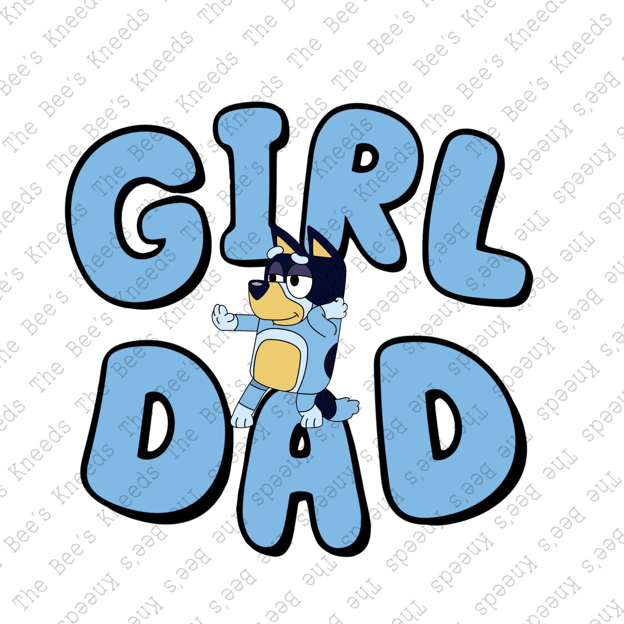 Bluey Inspired Dad Bandit List of Nicknames Unisex Softstyle T