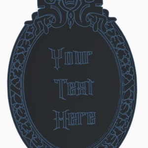 Personalized Disney Inspired Haunted Mansion Themed Plaque (inset ...