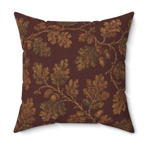 Autumn Manor Collection | Fall Throw Pillow | Vintage Manor Decor | English Cottage Pillow | Moody Autumn Decor | Mix & Match