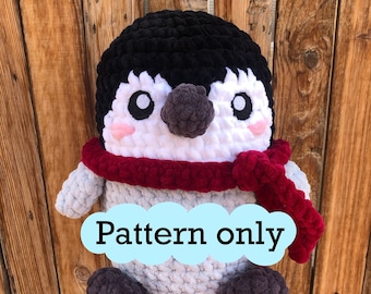 Crochet Pattern - Penguin