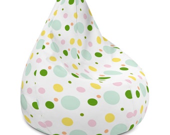 Turquoise White Polka Dot Lavender Etsy Kids, Purple Candy Pink Gift Under 75 Red Polka Dot Bean Bag Chair Cover