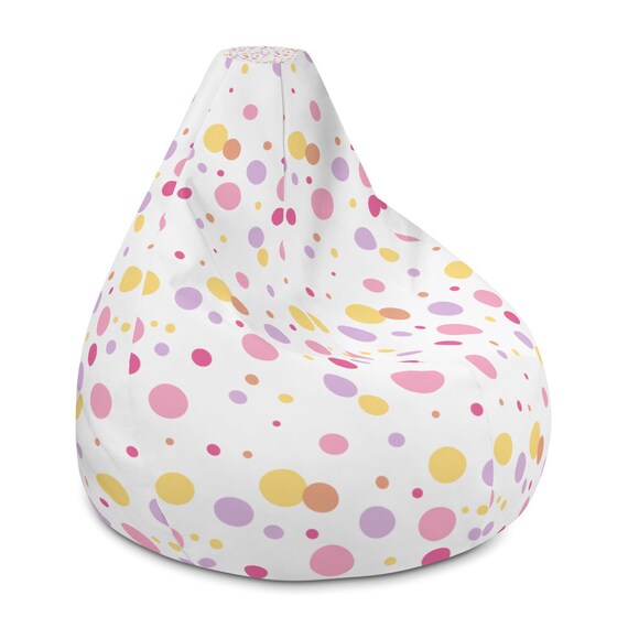 Pastel Polka Dot Bean Bag Chair Cover Pastel Polka Dot Bean Bag Chair Cover, Pastel Tie Dye Bean Bag Chair Patterns