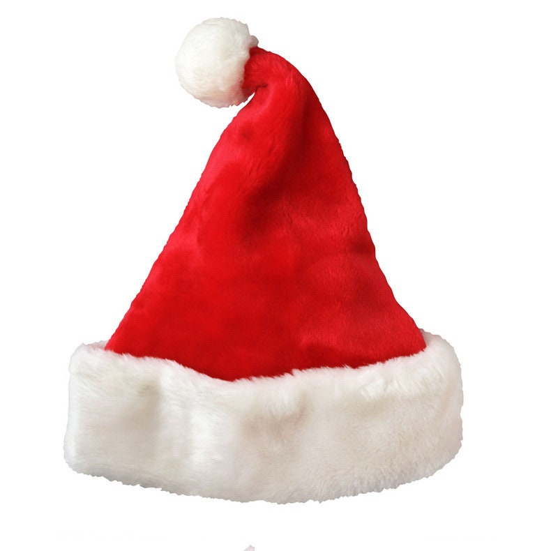 stuffed animal santa hat