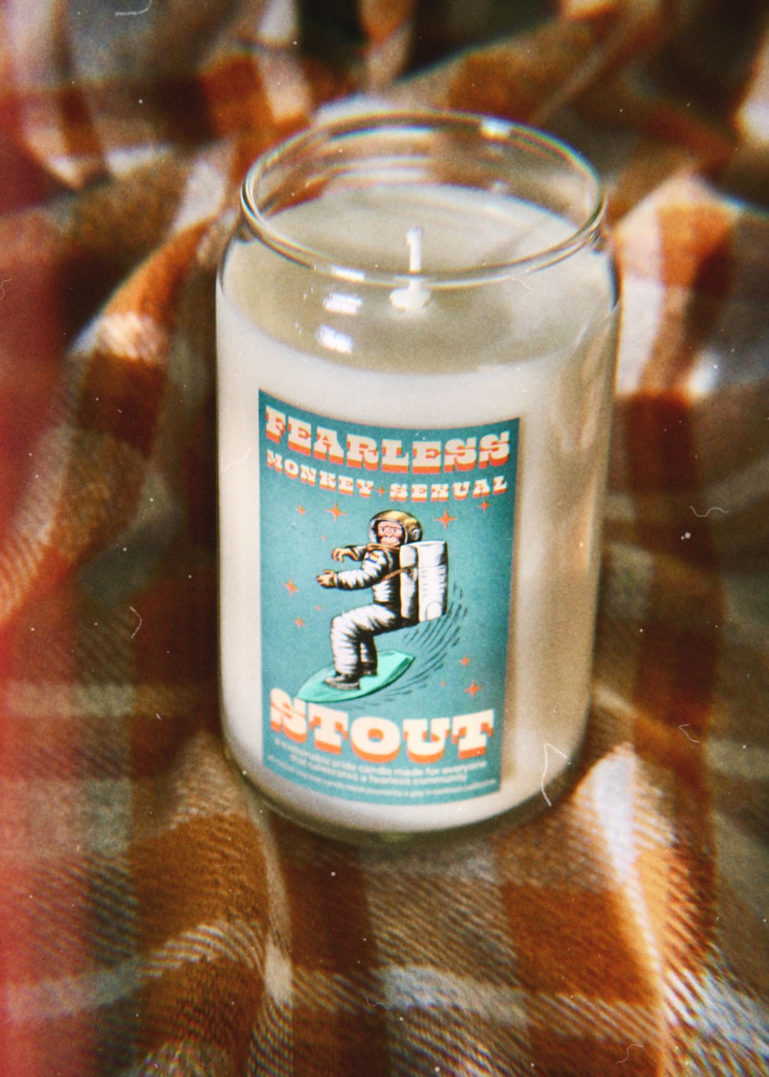 STOUT 16oz Micro Brew Candle in Beer Can Shaped Reusable Pint Etsy