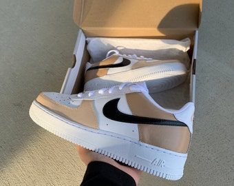 3 Toned Coffeehouse Hand Painted Air Force 1s Etsy 3 Toned Coffeehouse Hand Painted Air Force 1s Etsy