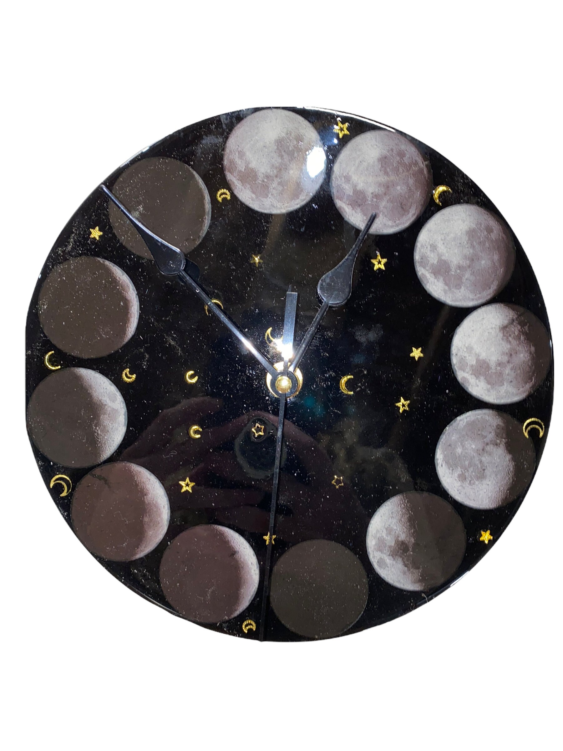 Moon Phase Clock Etsy