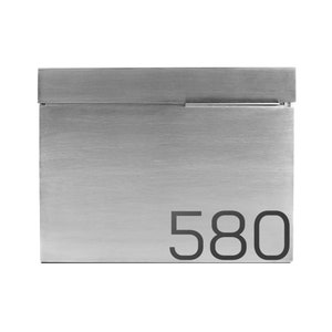 Modern Stainless Steel Mailbox