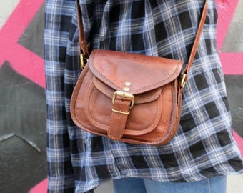 EPONA Mini Leather Saddle Bag