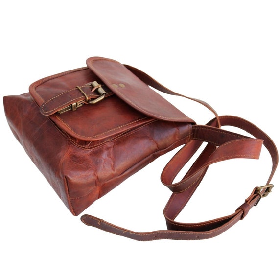 SELENE Leather Shoulder Bag
