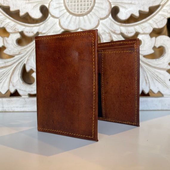 LEATHER WALLET, handmade in genuine leather