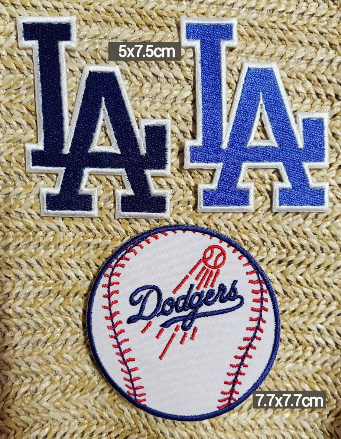 LA Los Angeles Dodgers 3pcs Per Set Logos Patches for iron on Etsy